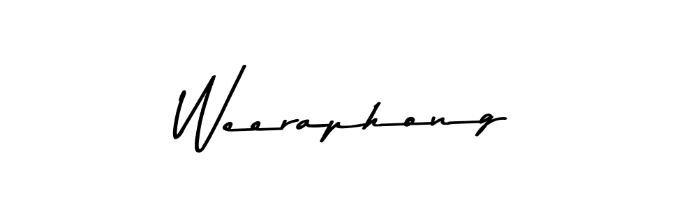 You can use this online signature creator to create a handwritten signature for the name Weeraphong. This is the best online autograph maker. Weeraphong signature style 9 images and pictures png