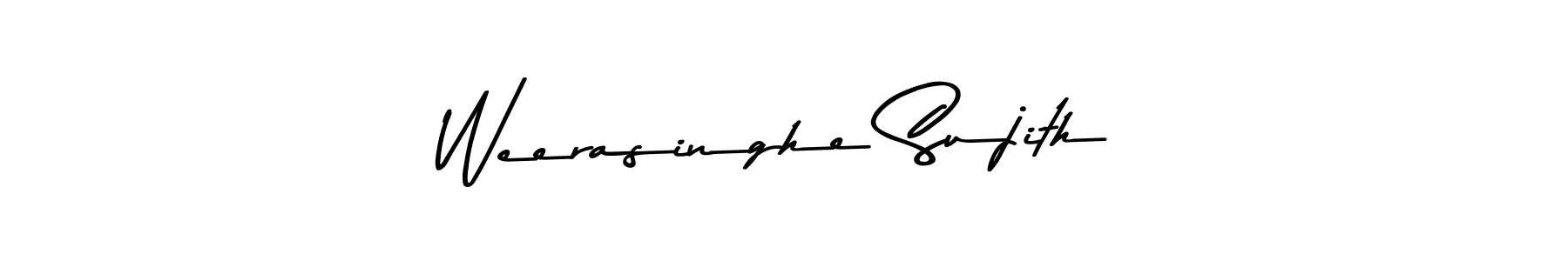 Similarly Asem Kandis PERSONAL USE is the best handwritten signature design. Signature creator online .You can use it as an online autograph creator for name Weerasinghe Sujith. Weerasinghe Sujith signature style 9 images and pictures png