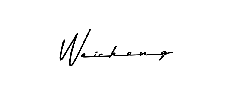 Make a beautiful signature design for name Weicheng. Use this online signature maker to create a handwritten signature for free. Weicheng signature style 9 images and pictures png