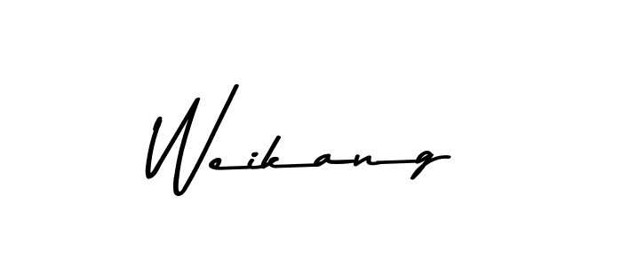 This is the best signature style for the Weikang name. Also you like these signature font (Asem Kandis PERSONAL USE). Mix name signature. Weikang signature style 9 images and pictures png