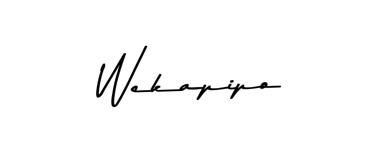 Make a beautiful signature design for name Wekapipo. Use this online signature maker to create a handwritten signature for free. Wekapipo signature style 9 images and pictures png