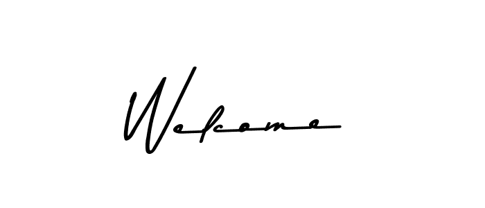 Also we have Welcome name is the best signature style. Create professional handwritten signature collection using Asem Kandis PERSONAL USE autograph style. Welcome signature style 9 images and pictures png