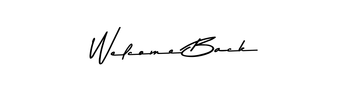 Make a beautiful signature design for name Welcome Back. Use this online signature maker to create a handwritten signature for free. Welcome Back signature style 9 images and pictures png