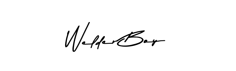 How to Draw Welder Boy signature style? Asem Kandis PERSONAL USE is a latest design signature styles for name Welder Boy. Welder Boy signature style 9 images and pictures png