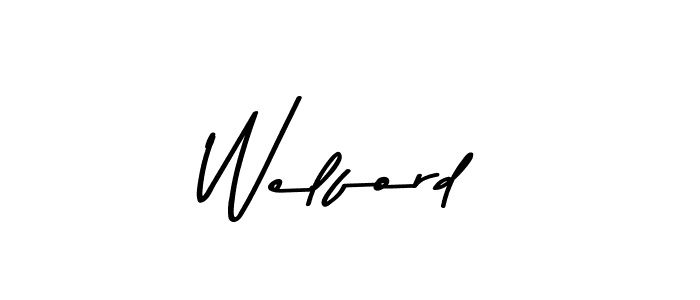 Make a beautiful signature design for name Welford. Use this online signature maker to create a handwritten signature for free. Welford signature style 9 images and pictures png