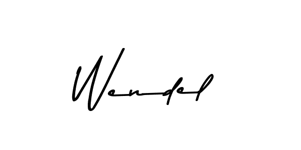 Also You can easily find your signature by using the search form. We will create Wendel name handwritten signature images for you free of cost using Asem Kandis PERSONAL USE sign style. Wendel signature style 9 images and pictures png