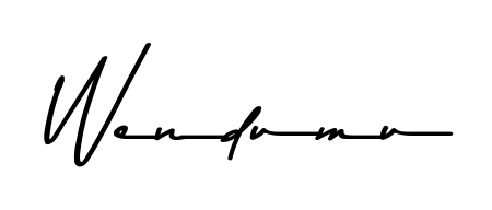 The Asem Kandis PERSONAL USE lettering style adds unique flourish to name Wendumu. Stand out with a custom digital autograph made in seconds. Wendumu signature style 9 images and pictures png