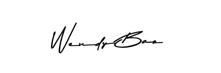 if you are searching for the best signature style for your name Wendy Bao. so please give up your signature search. here we have designed multiple signature styles  using Asem Kandis PERSONAL USE. Wendy Bao signature style 9 images and pictures png