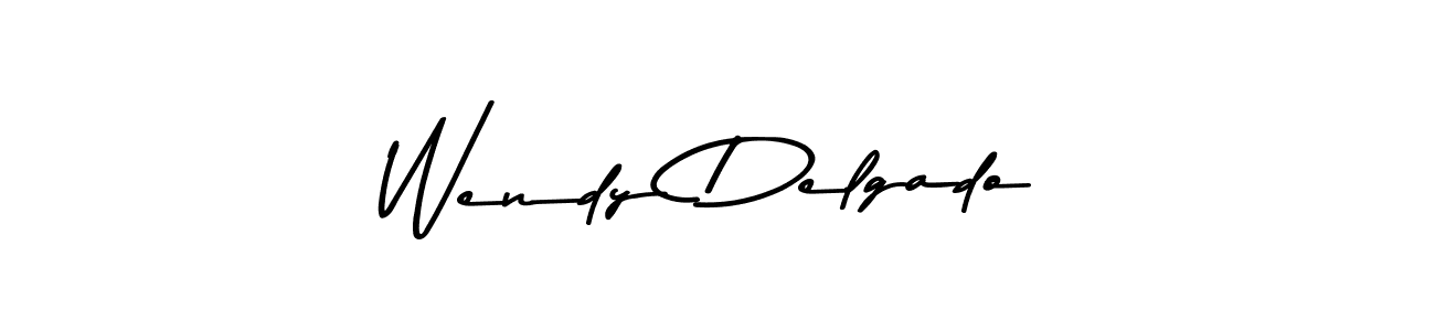 Make a beautiful signature design for name Wendy Delgado. With this signature (Asem Kandis PERSONAL USE) style, you can create a handwritten signature for free. Wendy Delgado signature style 9 images and pictures png