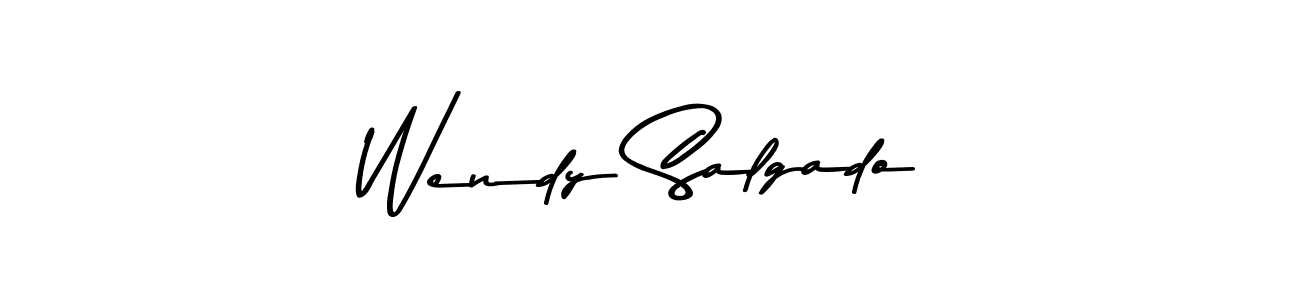 How to make Wendy Salgado signature? Asem Kandis PERSONAL USE is a professional autograph style. Create handwritten signature for Wendy Salgado name. Wendy Salgado signature style 9 images and pictures png