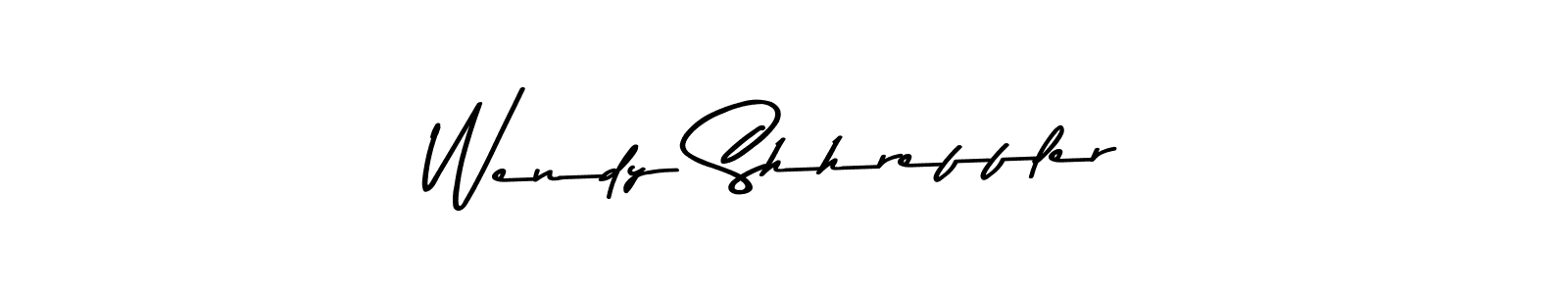 Make a beautiful signature design for name Wendy Shhreffler. With this signature (Asem Kandis PERSONAL USE) style, you can create a handwritten signature for free. Wendy Shhreffler signature style 9 images and pictures png