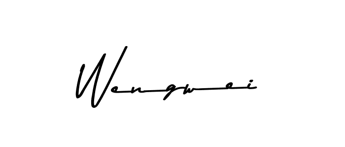 It looks lik you need a new signature style for name Wengwei. Design unique handwritten (Asem Kandis PERSONAL USE) signature with our free signature maker in just a few clicks. Wengwei signature style 9 images and pictures png