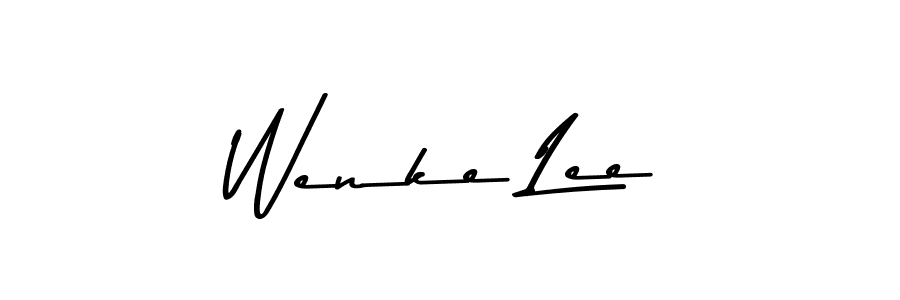 Also we have Wenke Lee name is the best signature style. Create professional handwritten signature collection using Asem Kandis PERSONAL USE autograph style. Wenke Lee signature style 9 images and pictures png