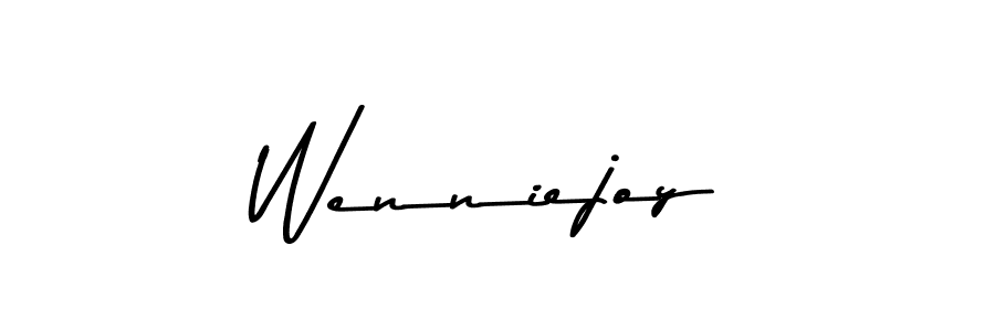 Make a beautiful signature design for name Wenniejoy. Use this online signature maker to create a handwritten signature for free. Wenniejoy signature style 9 images and pictures png