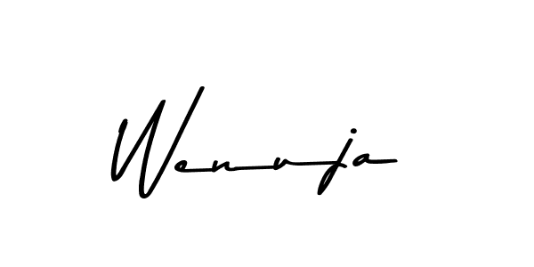 Similarly Asem Kandis PERSONAL USE is the best handwritten signature design. Signature creator online .You can use it as an online autograph creator for name Wenuja. Wenuja signature style 9 images and pictures png