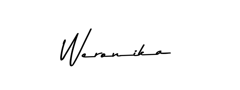 This is the best signature style for the Weronika name. Also you like these signature font (Asem Kandis PERSONAL USE). Mix name signature. Weronika signature style 9 images and pictures png