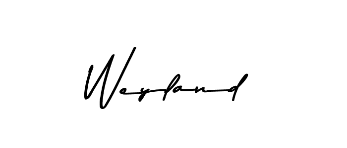 Similarly Asem Kandis PERSONAL USE is the best handwritten signature design. Signature creator online .You can use it as an online autograph creator for name Weyland. Weyland signature style 9 images and pictures png