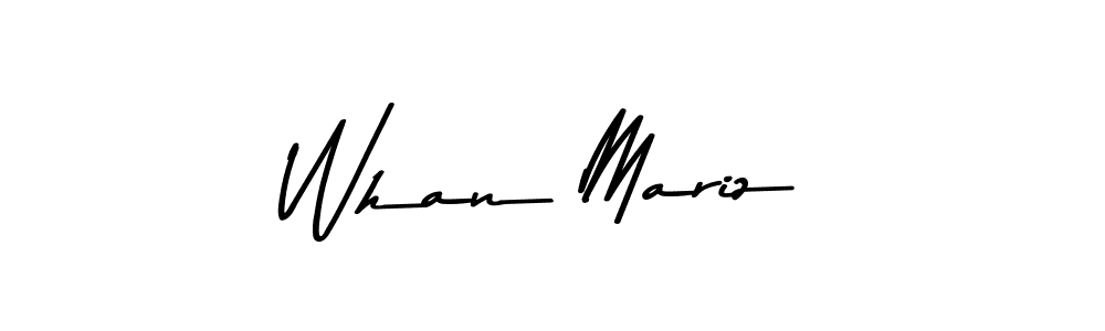 Here are the top 10 professional signature styles for the name Whan Mariz. These are the best autograph styles you can use for your name. Whan Mariz signature style 9 images and pictures png