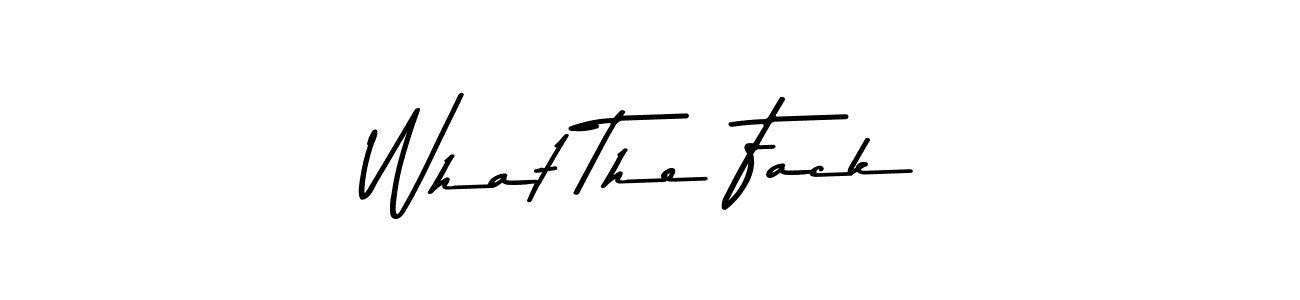 How to Draw What The Fack signature style? Asem Kandis PERSONAL USE is a latest design signature styles for name What The Fack. What The Fack signature style 9 images and pictures png