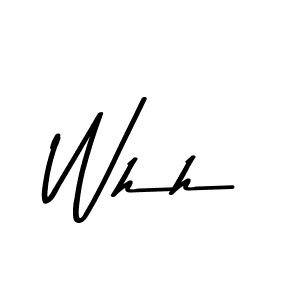 How to Draw Whh signature style? Asem Kandis PERSONAL USE is a latest design signature styles for name Whh. Whh signature style 9 images and pictures png
