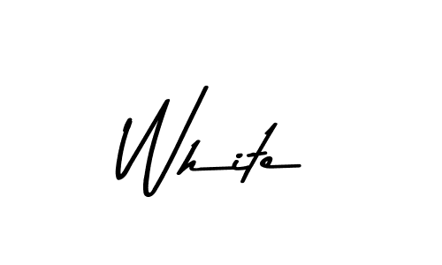 You should practise on your own different ways (Asem Kandis PERSONAL USE) to write your name (White) in signature. don't let someone else do it for you. White signature style 9 images and pictures png