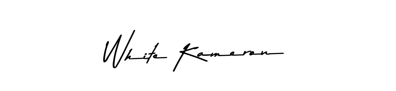 You can use this online signature creator to create a handwritten signature for the name White Kameron. This is the best online autograph maker. White Kameron signature style 9 images and pictures png