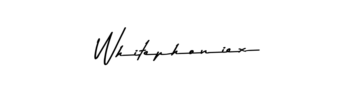 How to make Whitephoniex signature? Asem Kandis PERSONAL USE is a professional autograph style. Create handwritten signature for Whitephoniex name. Whitephoniex signature style 9 images and pictures png