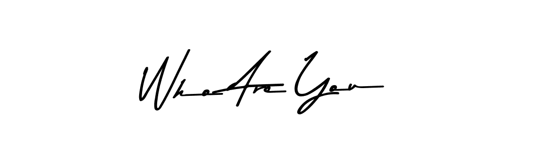 You should practise on your own different ways (Asem Kandis PERSONAL USE) to write your name (Who Are You) in signature. don't let someone else do it for you. Who Are You signature style 9 images and pictures png