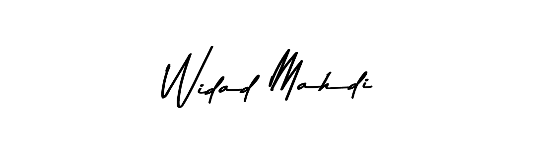 The best way (Asem Kandis PERSONAL USE) to make a short signature is to pick only two or three words in your name. The name Widad Mahdi include a total of six letters. For converting this name. Widad Mahdi signature style 9 images and pictures png