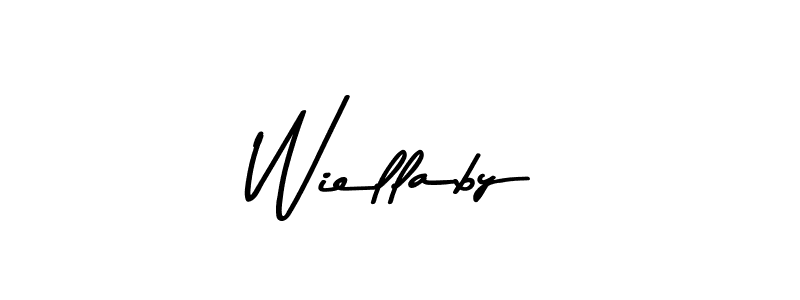 How to make Wiellaby signature? Asem Kandis PERSONAL USE is a professional autograph style. Create handwritten signature for Wiellaby name. Wiellaby signature style 9 images and pictures png