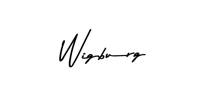 How to Draw Wigburg signature style? Asem Kandis PERSONAL USE is a latest design signature styles for name Wigburg. Wigburg signature style 9 images and pictures png