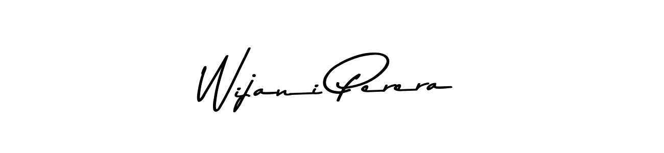 How to make Wijani Perera signature? Asem Kandis PERSONAL USE is a professional autograph style. Create handwritten signature for Wijani Perera name. Wijani Perera signature style 9 images and pictures png