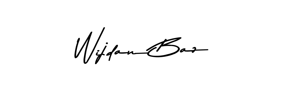 How to make Wijdan Baz signature? Asem Kandis PERSONAL USE is a professional autograph style. Create handwritten signature for Wijdan Baz name. Wijdan Baz signature style 9 images and pictures png