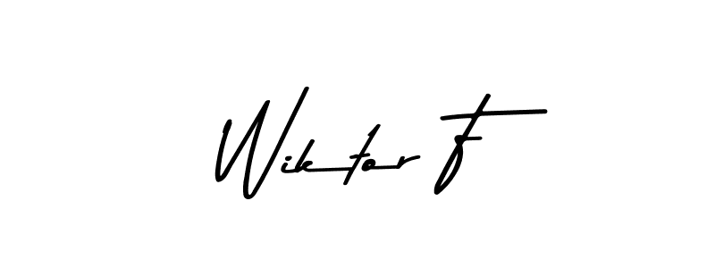 Here are the top 10 professional signature styles for the name Wiktor F. These are the best autograph styles you can use for your name. Wiktor F signature style 9 images and pictures png