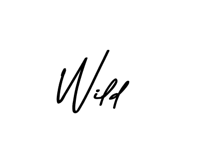 How to make Wild signature? Asem Kandis PERSONAL USE is a professional autograph style. Create handwritten signature for Wild name. Wild signature style 9 images and pictures png