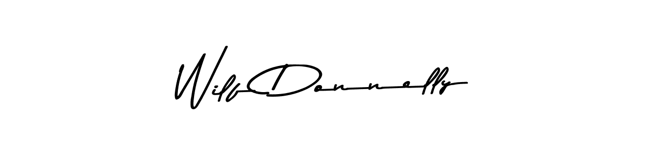 You should practise on your own different ways (Asem Kandis PERSONAL USE) to write your name (Wilf Donnelly) in signature. don't let someone else do it for you. Wilf Donnelly signature style 9 images and pictures png