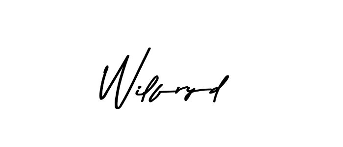 Also You can easily find your signature by using the search form. We will create Wilfryd name handwritten signature images for you free of cost using Asem Kandis PERSONAL USE sign style. Wilfryd signature style 9 images and pictures png