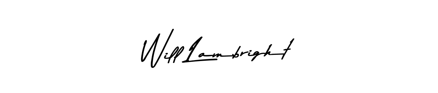 Asem Kandis PERSONAL USE is a professional signature style that is perfect for those who want to add a touch of class to their signature. It is also a great choice for those who want to make their signature more unique. Get Will Lambright name to fancy signature for free. Will Lambright signature style 9 images and pictures png