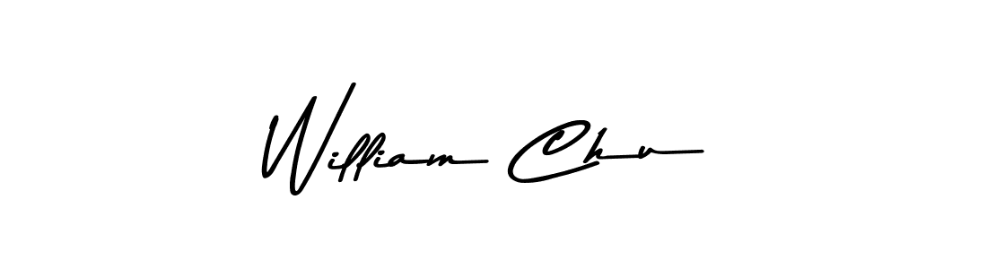 Create a beautiful signature design for name William Chu. With this signature (Asem Kandis PERSONAL USE) fonts, you can make a handwritten signature for free. William Chu signature style 9 images and pictures png