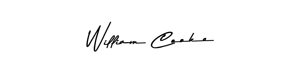 Design your own signature with our free online signature maker. With this signature software, you can create a handwritten (Asem Kandis PERSONAL USE) signature for name William Cooke. William Cooke signature style 9 images and pictures png