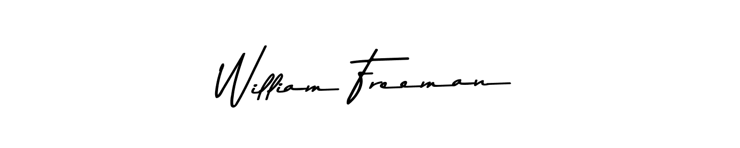 Also we have William Freeman name is the best signature style. Create professional handwritten signature collection using Asem Kandis PERSONAL USE autograph style. William Freeman signature style 9 images and pictures png