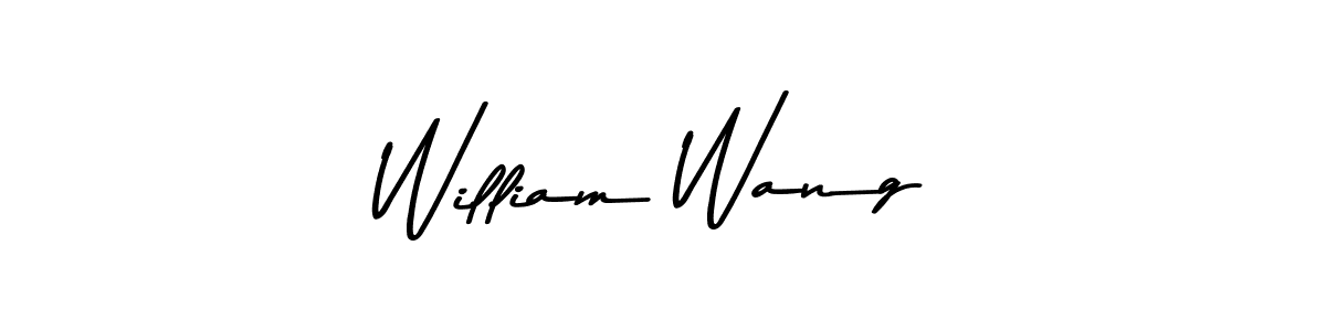 The best way (Asem Kandis PERSONAL USE) to make a short signature is to pick only two or three words in your name. The name William Wang include a total of six letters. For converting this name. William Wang signature style 9 images and pictures png