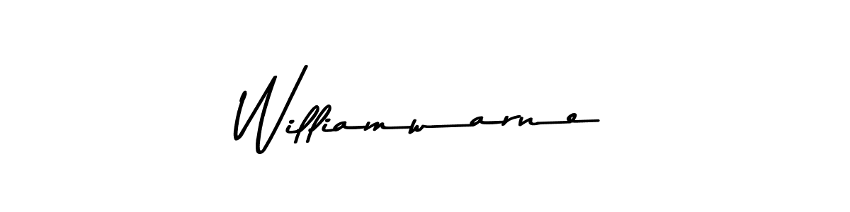 It looks lik you need a new signature style for name Williamwarne. Design unique handwritten (Asem Kandis PERSONAL USE) signature with our free signature maker in just a few clicks. Williamwarne signature style 9 images and pictures png