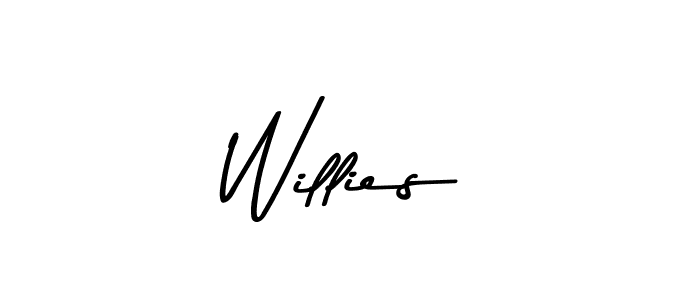 Make a beautiful signature design for name Willies. Use this online signature maker to create a handwritten signature for free. Willies signature style 9 images and pictures png