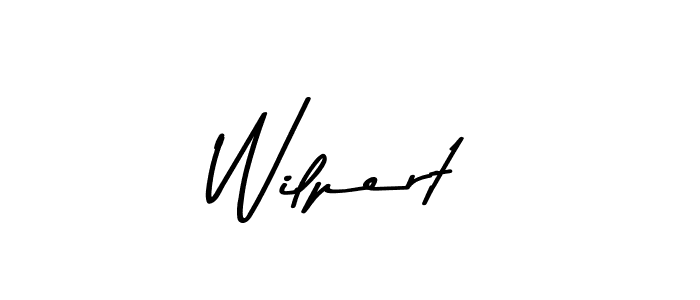 How to make Wilpert signature? Asem Kandis PERSONAL USE is a professional autograph style. Create handwritten signature for Wilpert name. Wilpert signature style 9 images and pictures png