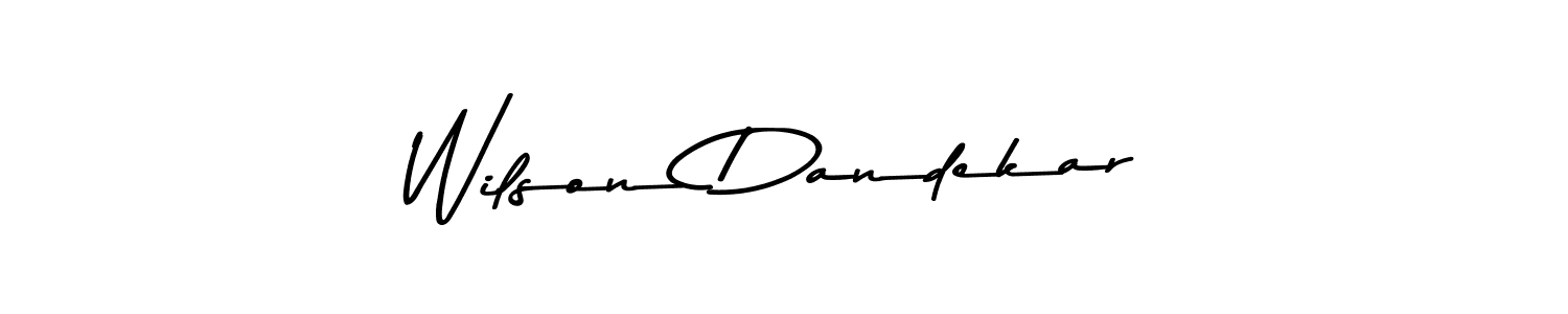 Make a short Wilson Dandekar signature style. Manage your documents anywhere anytime using Asem Kandis PERSONAL USE. Create and add eSignatures, submit forms, share and send files easily. Wilson Dandekar signature style 9 images and pictures png