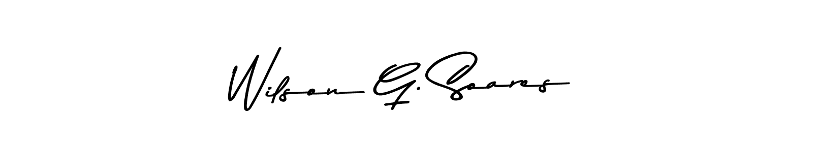 Best and Professional Signature Style for Wilson G. Soares. Asem Kandis PERSONAL USE Best Signature Style Collection. Wilson G. Soares signature style 9 images and pictures png