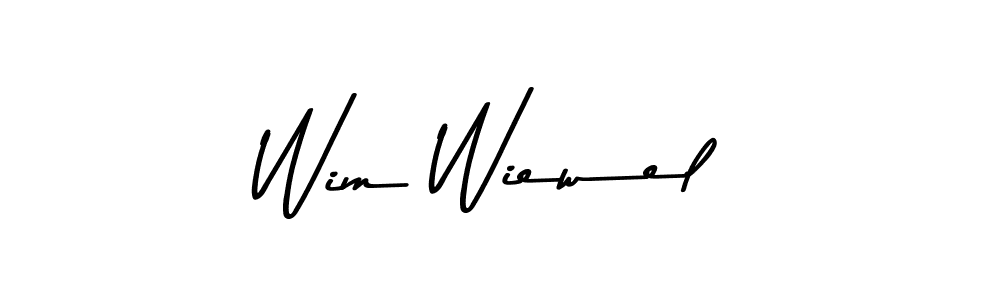 How to make Wim Wiewel signature? Asem Kandis PERSONAL USE is a professional autograph style. Create handwritten signature for Wim Wiewel name. Wim Wiewel signature style 9 images and pictures png