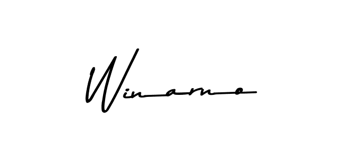 Winarno stylish signature style. Best Handwritten Sign (Asem Kandis PERSONAL USE) for my name. Handwritten Signature Collection Ideas for my name Winarno. Winarno signature style 9 images and pictures png