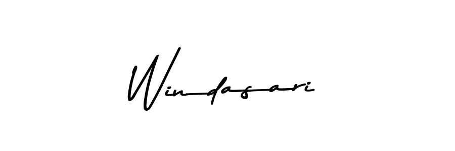 Make a beautiful signature design for name Windasari. With this signature (Asem Kandis PERSONAL USE) style, you can create a handwritten signature for free. Windasari signature style 9 images and pictures png